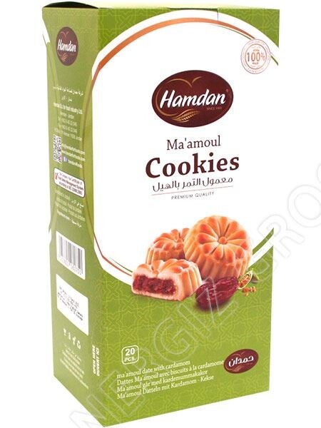 Hamdan Mamoul met Kardemom & Dadels (20x20g)