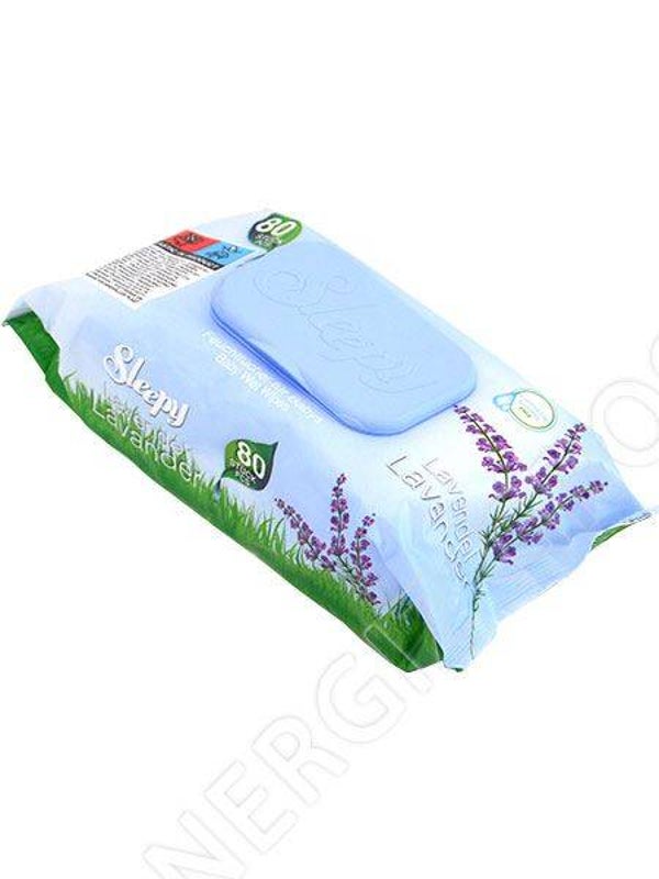 Sleepy Natte Doekjes Lavendel 80st