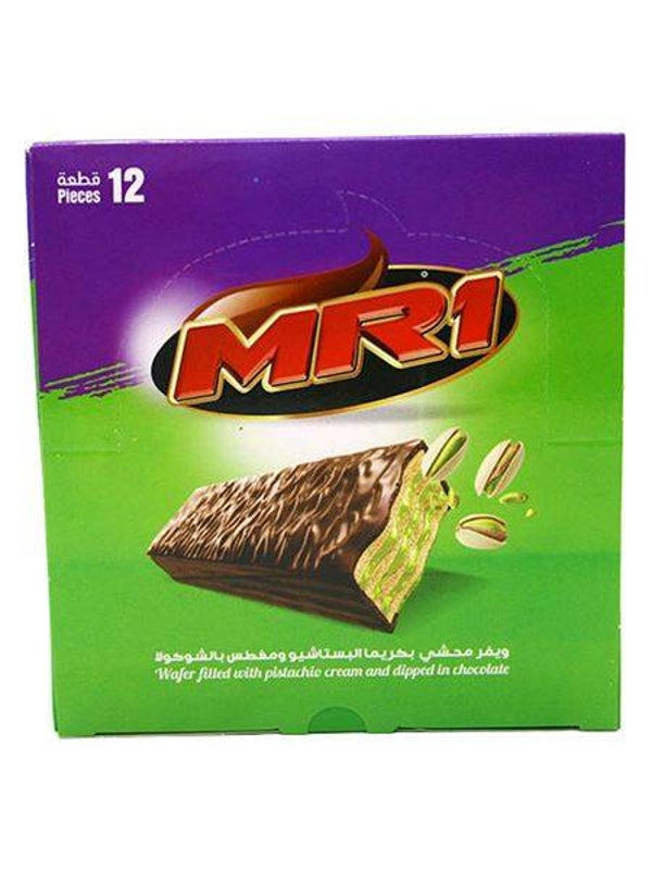 MR1 Waffelreep  Pistache 12x25g 300g