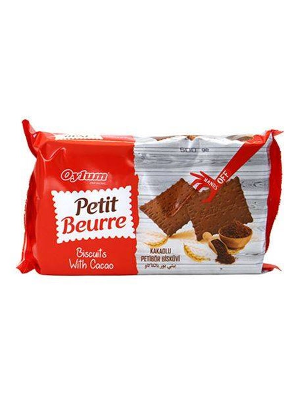 Oylum Petiti Beurre Chocolade Bescuit  500g