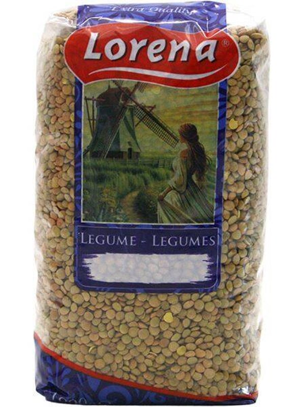 Lorena  Groene linzen 4mm 1000g