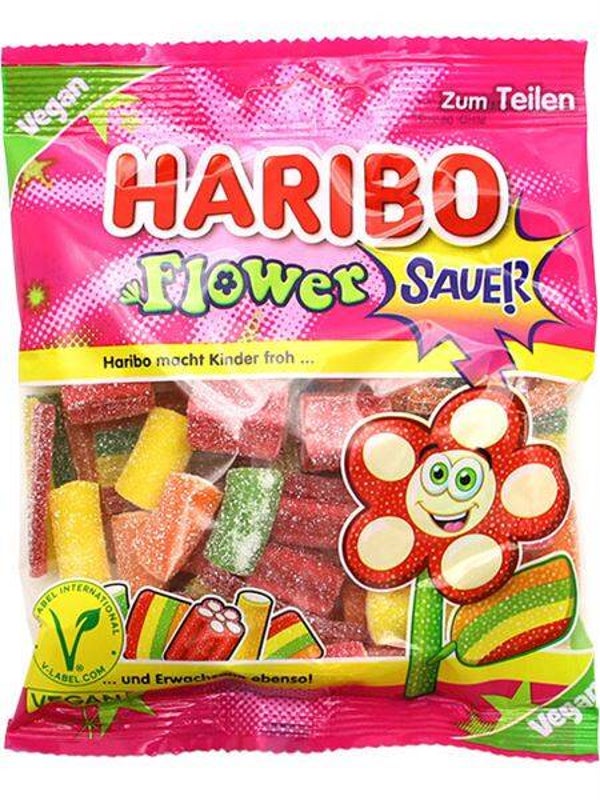 Haribo Veggie Bloem Zuur  160g