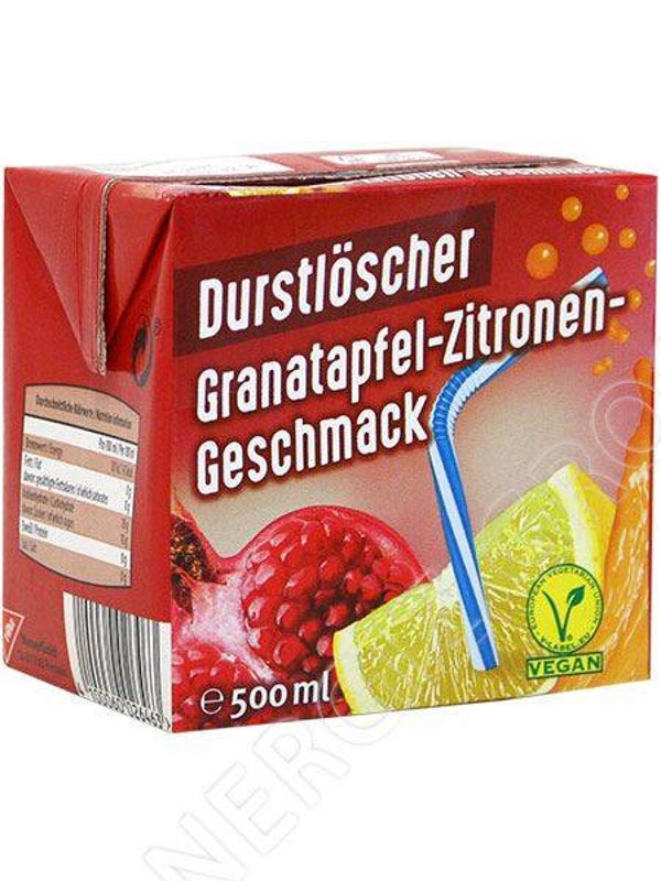Dorstlesser Granaatappel Citroen 500ml