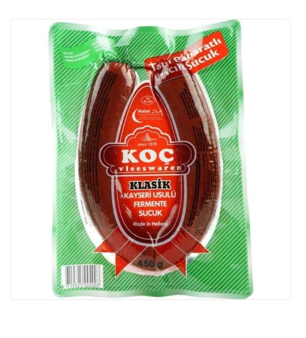 KOC Turkse Knoflookworst 450g