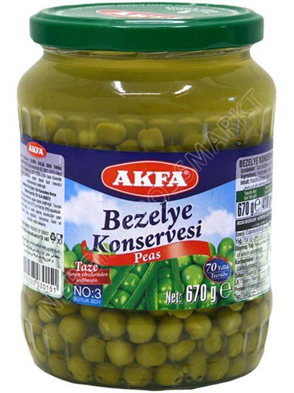 Akfa Erwten Pot 670g