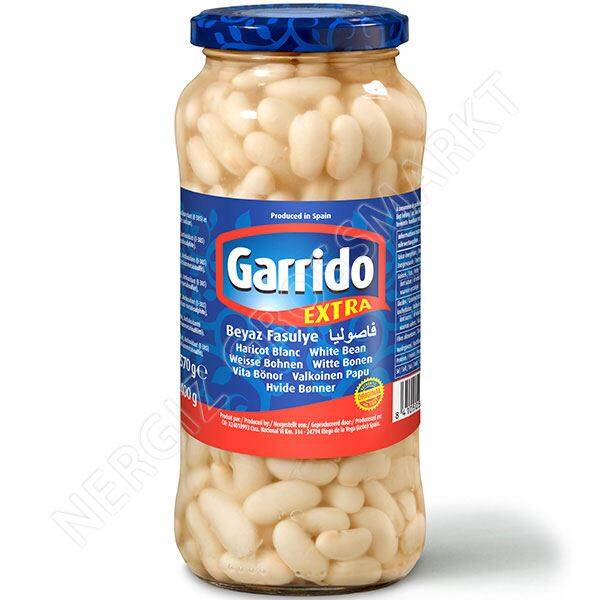 Garrido  Witte Bonen Gekookte Pot 580ml