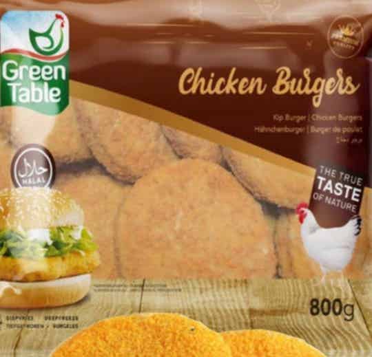 Greentable Kip Burger 800g