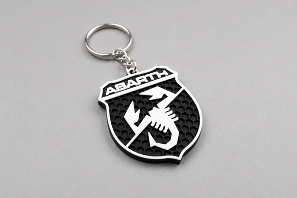 Abarth logo sleutelhanger / Porte-clés avec logo Abarth