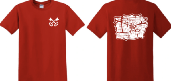 Plattegrond Leiden - Shirt