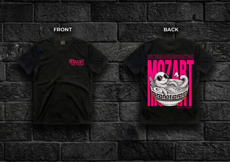 Mozart Tattoo | WORM | €30 (excl. verzending)