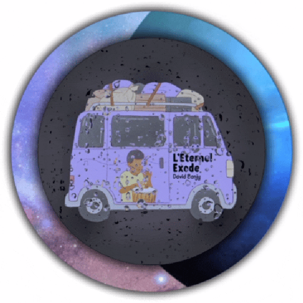 12 Autocollants/Ronds