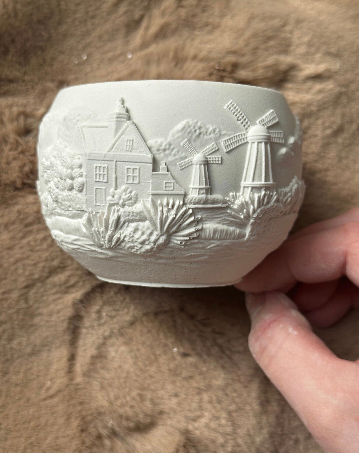 Topf für Kunstblumen