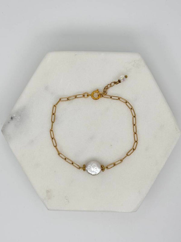 Baroque Pearl Bracelet