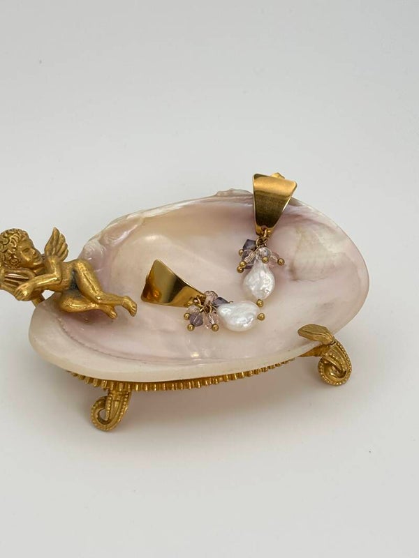 Baroque Pearl Drop Earrings