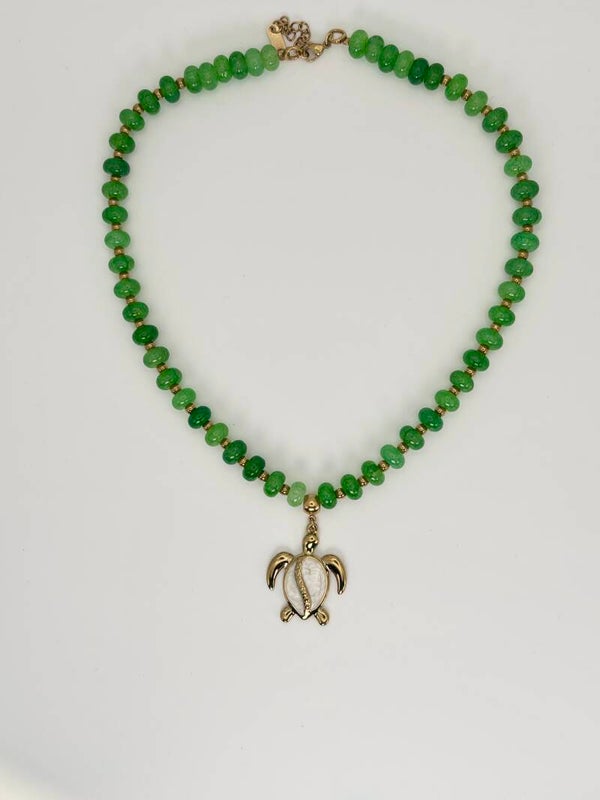 Sea Turtle Pendant Necklace