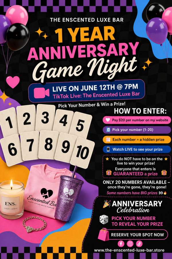 Luxe Anniversary Game Night
