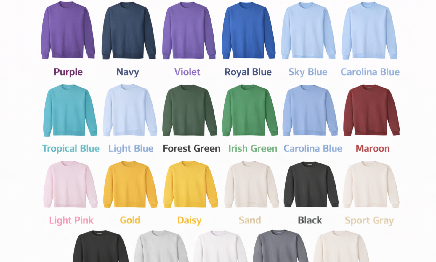 Crewneck Sweat Shirt