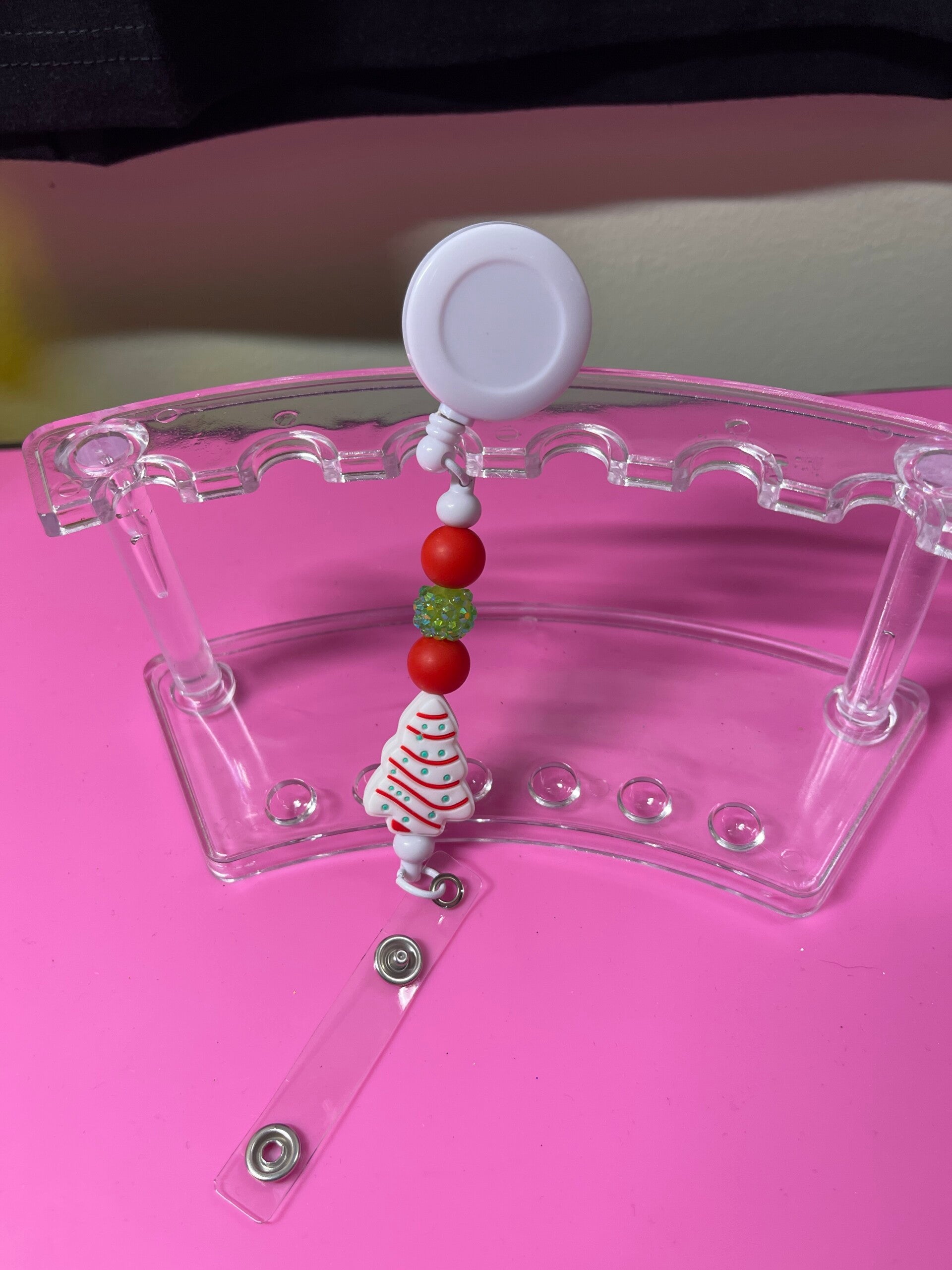 Xmas Tree Badge Reel