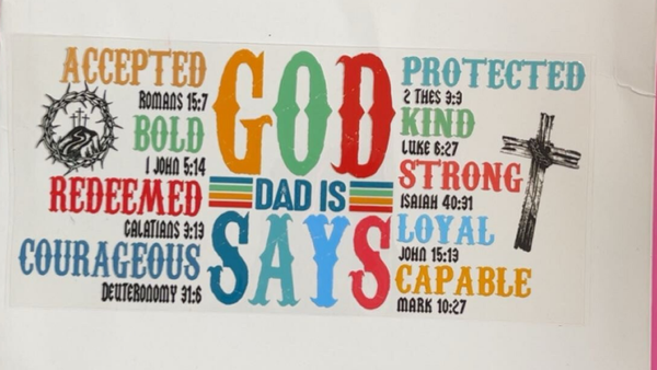 God Dad is says