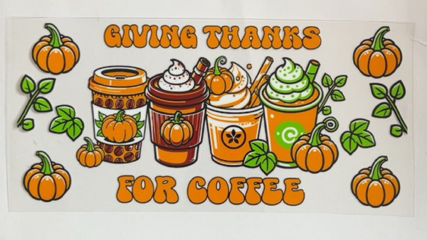 Giving thanks to coffee