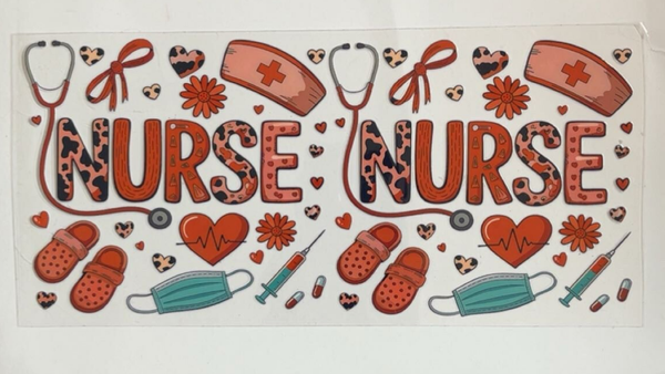 Nurse (cheetah print)