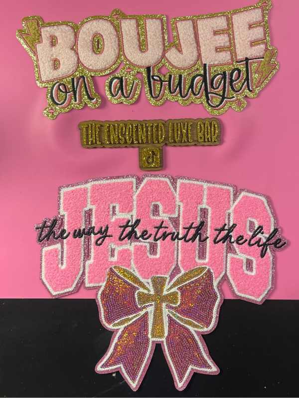 Boujee & Jesus patch