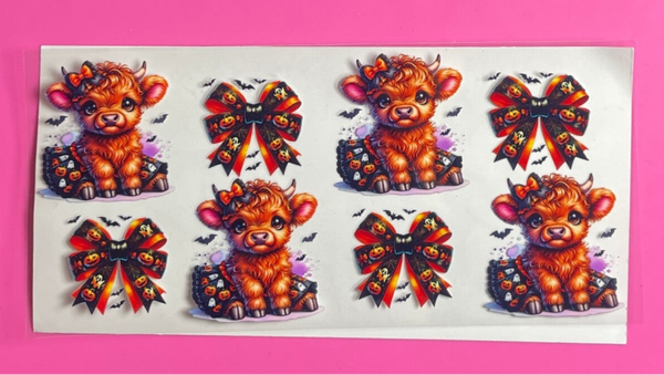 Halloween Highland Cow