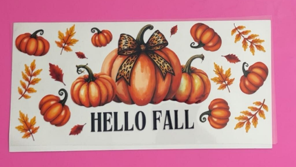 Hello Fall Pumpkins