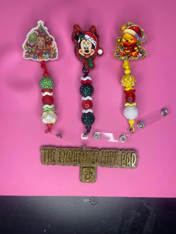 Beaded Badge Reels