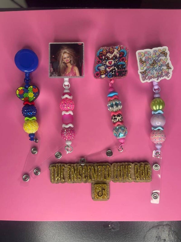 Beaded Badge Reels