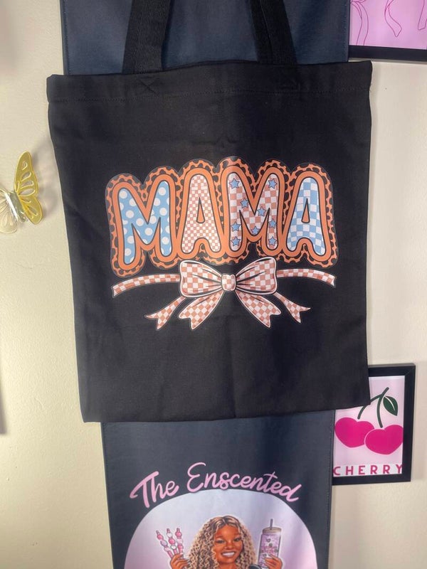 Mama Black Tote