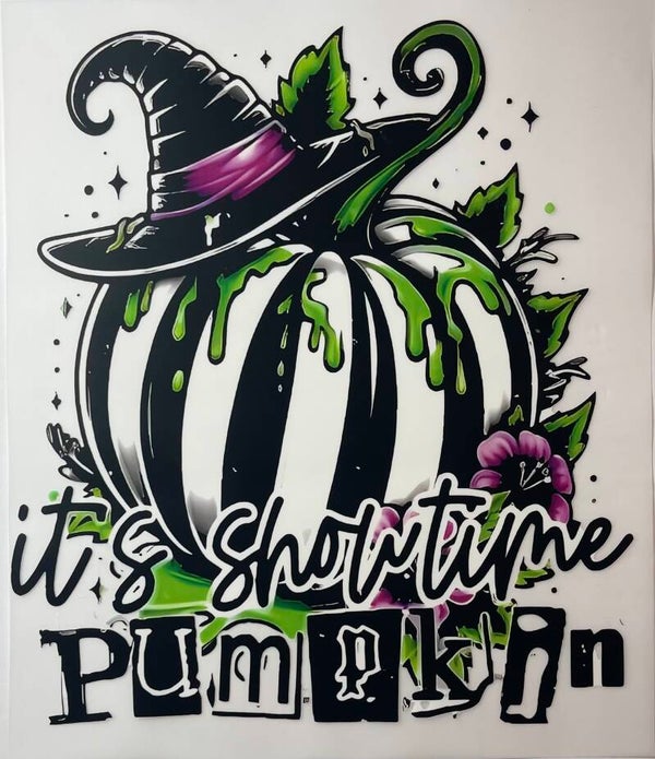 It’s show time pumpkin