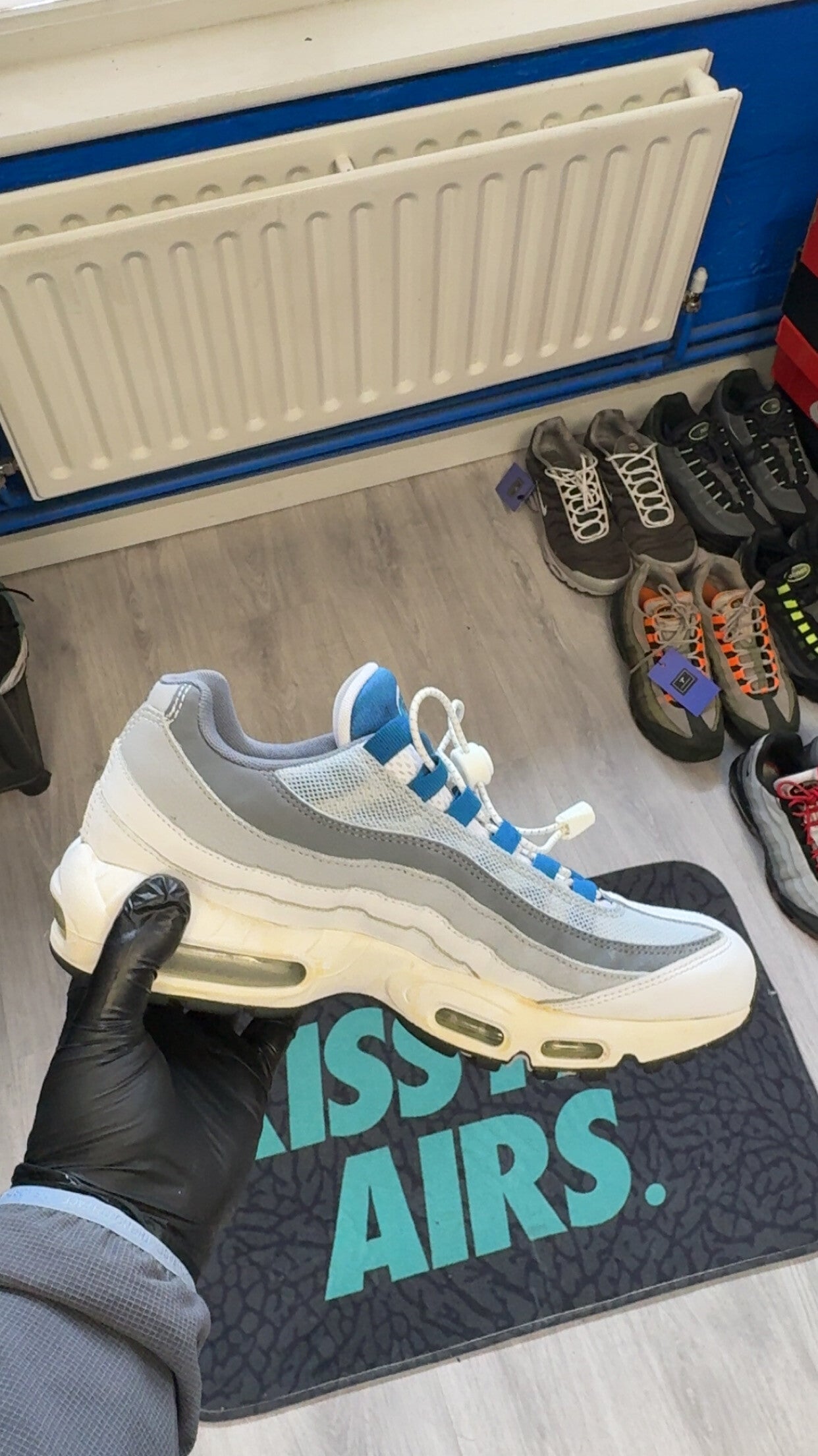 Airmax 95 Aqua Blue & Grey