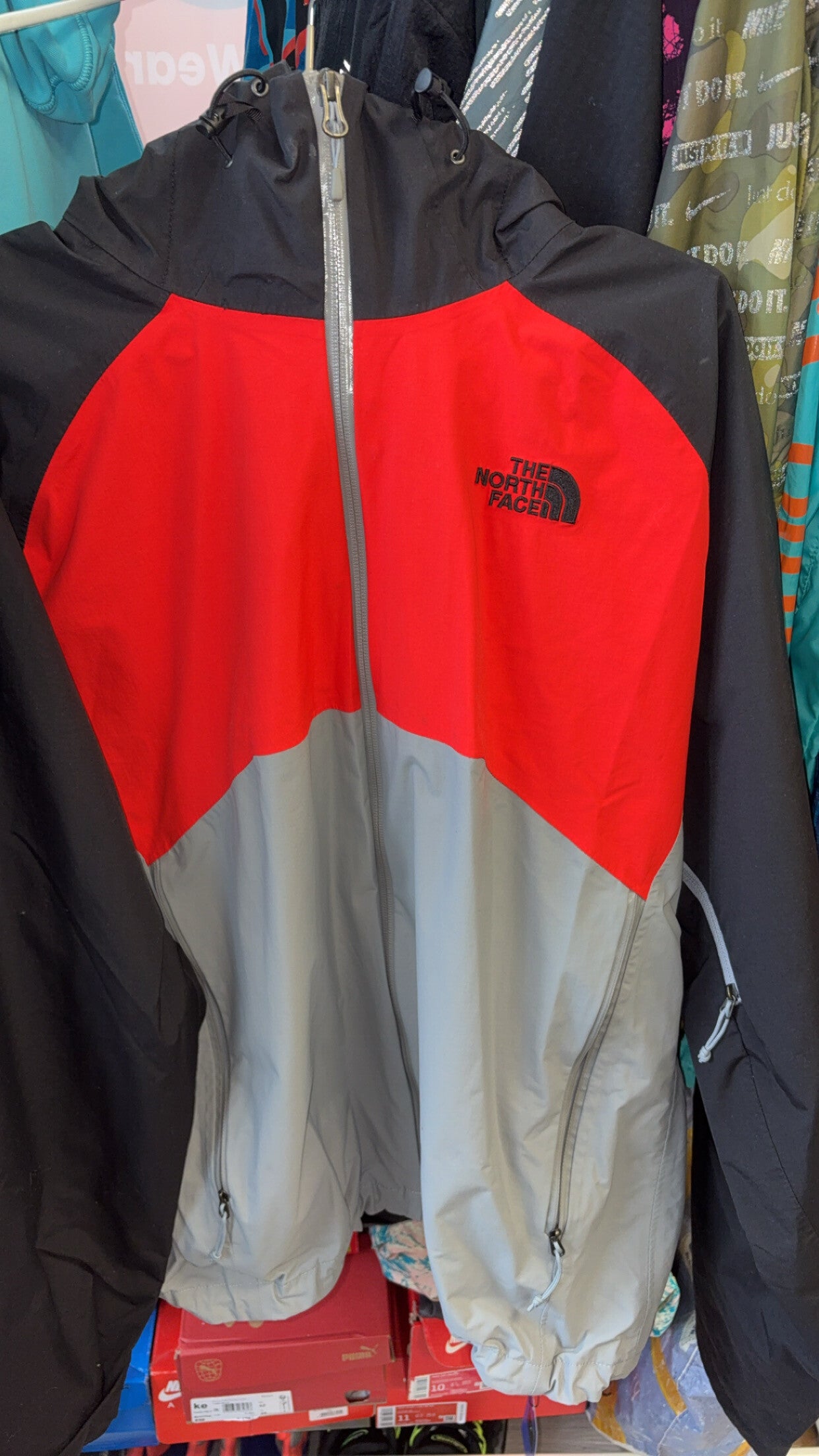 The north face windbreaker