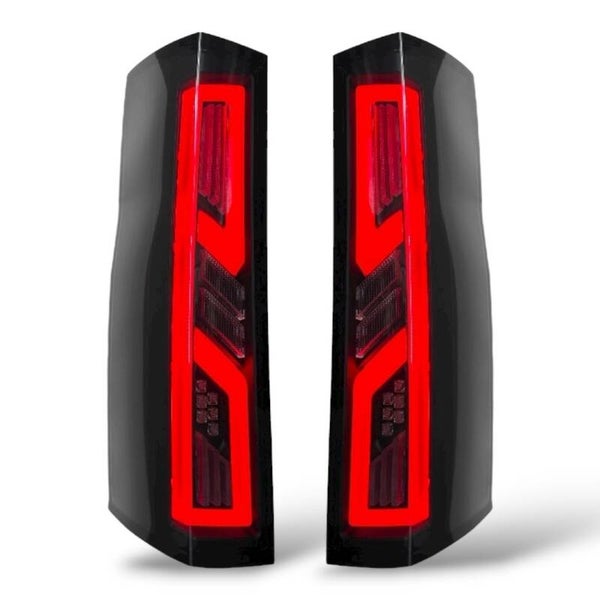 Mercedes Benz Sprinter W907 W910 2018+ Lightbar LED Rückleuchten für schwarz smoke für Led