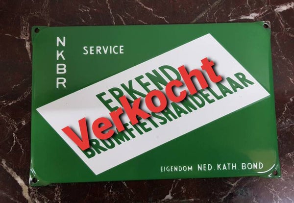 Enaiile bord erkend bromfietshandelaar