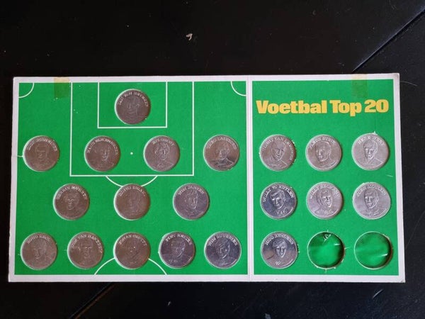 Voetbal top 20 Shell 1970