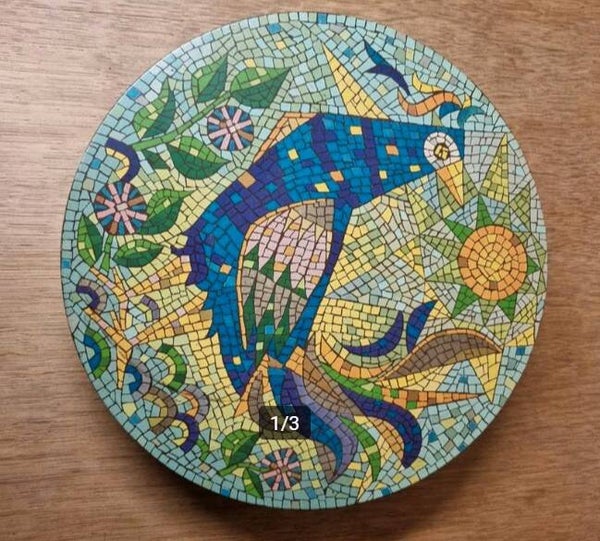 Vintage Verkade blik paradijsvogel Dodo