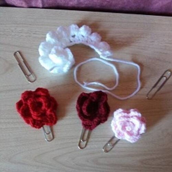 Marque-Page ou Trombones floraux