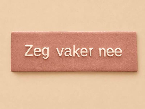 “Zeg vaker nee”