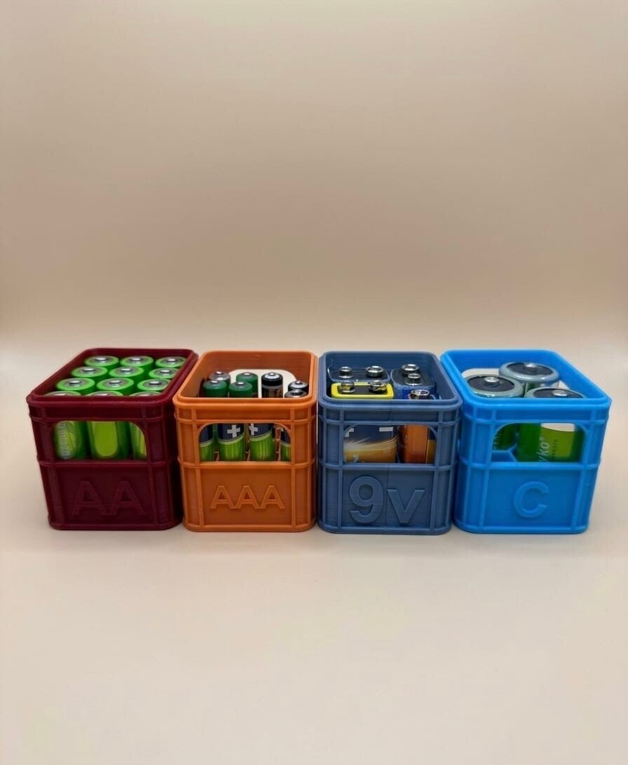 Houder voor batterijen