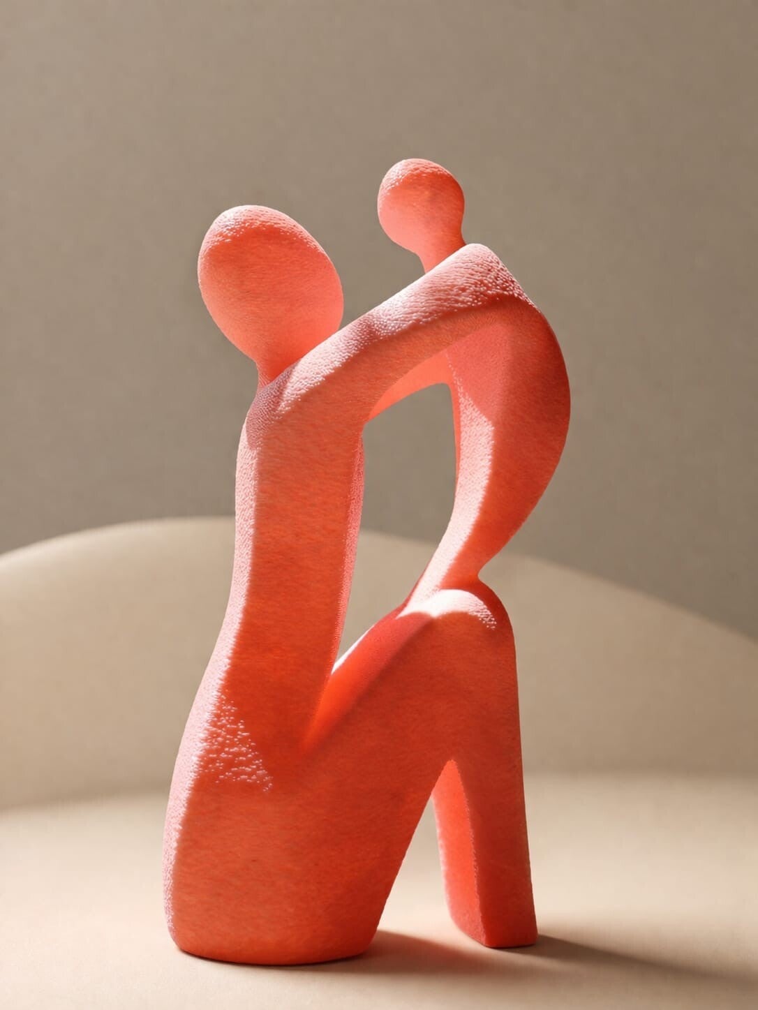 Moeder en kind beeld