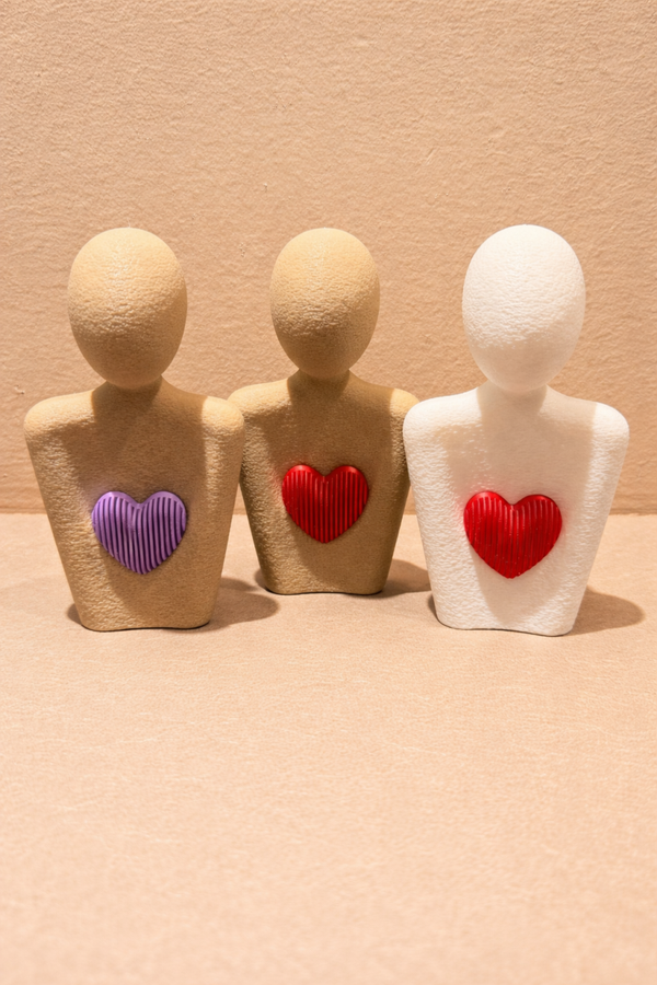 Vrouw met hart