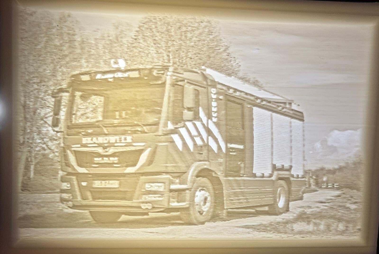 Gepersonaliseerd fotolijsje