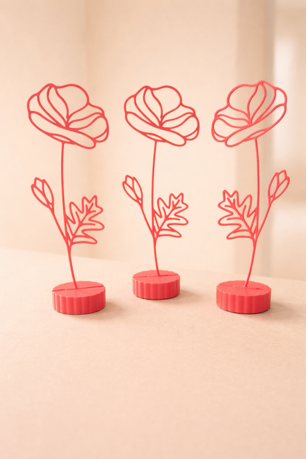Bloemen set van 3