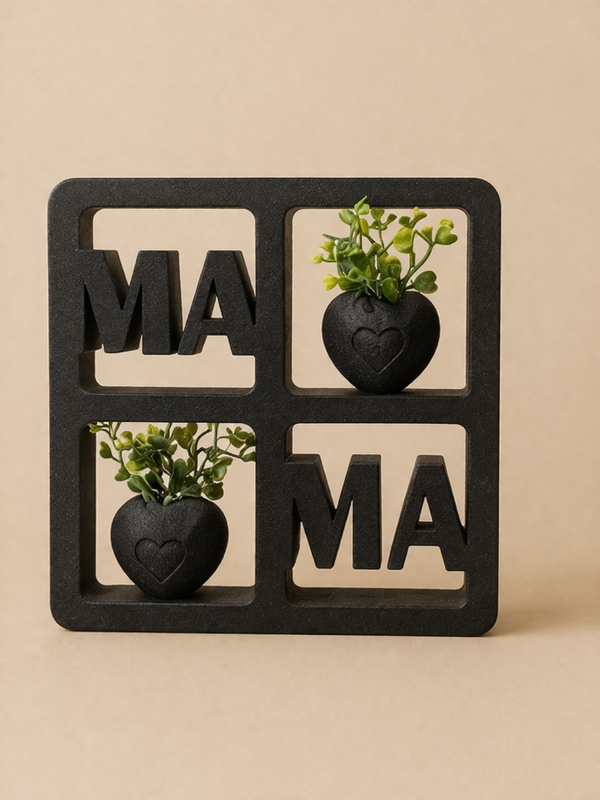 Mama met vaasjes