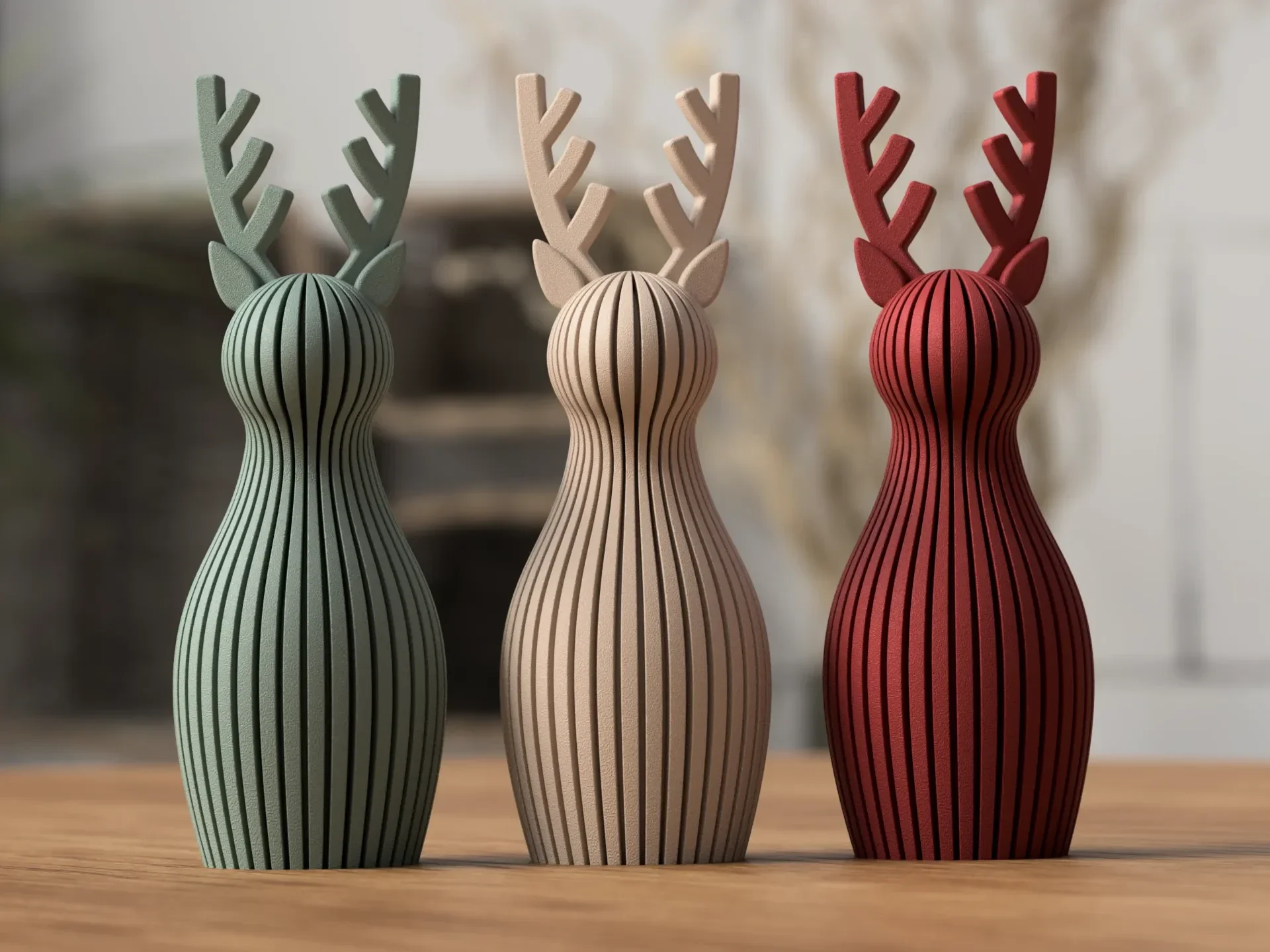 Kerst rendier