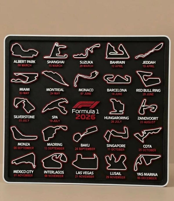 F1 kalender