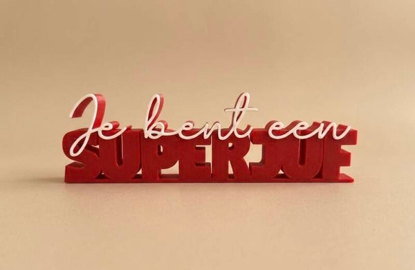 Je bent een superjuf