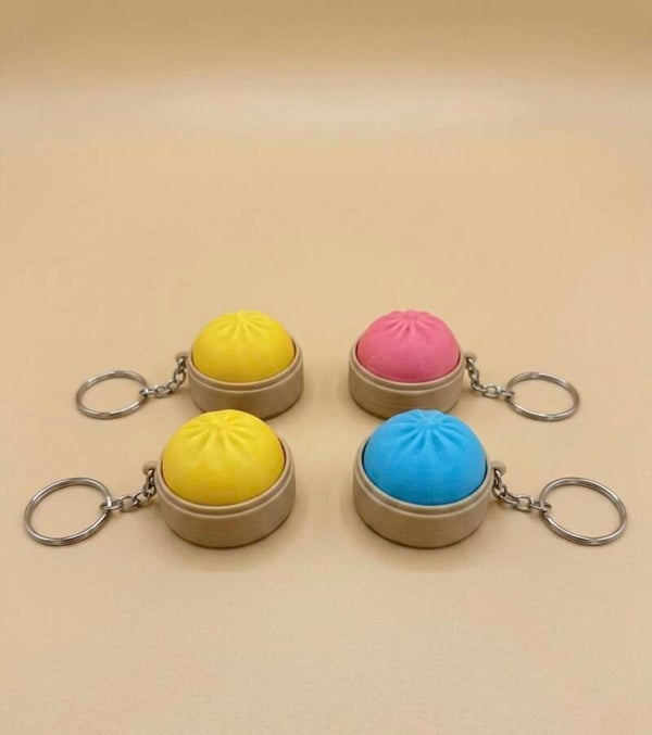 Clicker “dampling” sleutelhanger